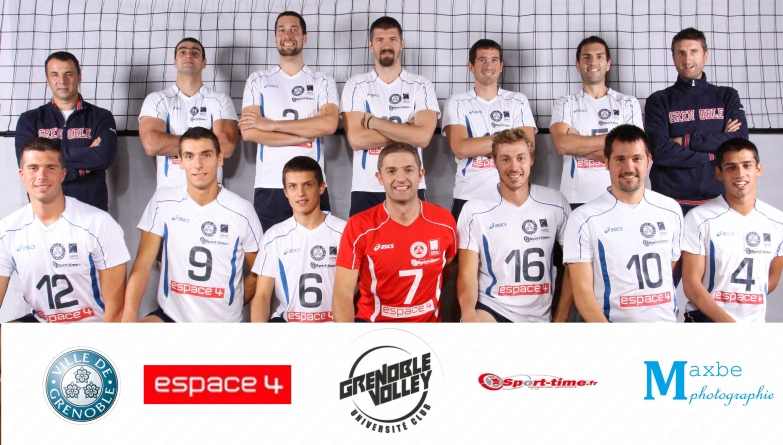 Volley-ball N1M : CNVB – Grenoble 0-3